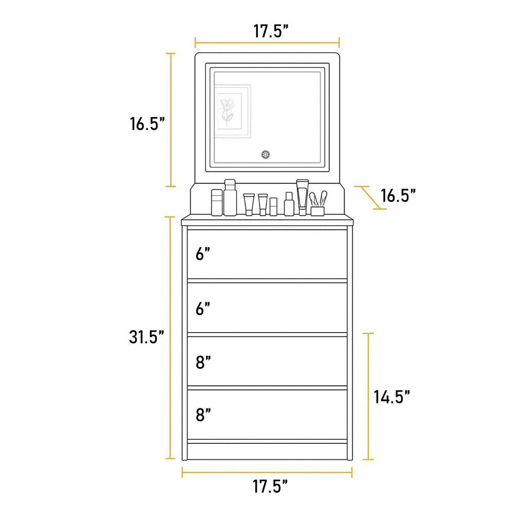 Foldable Vanity